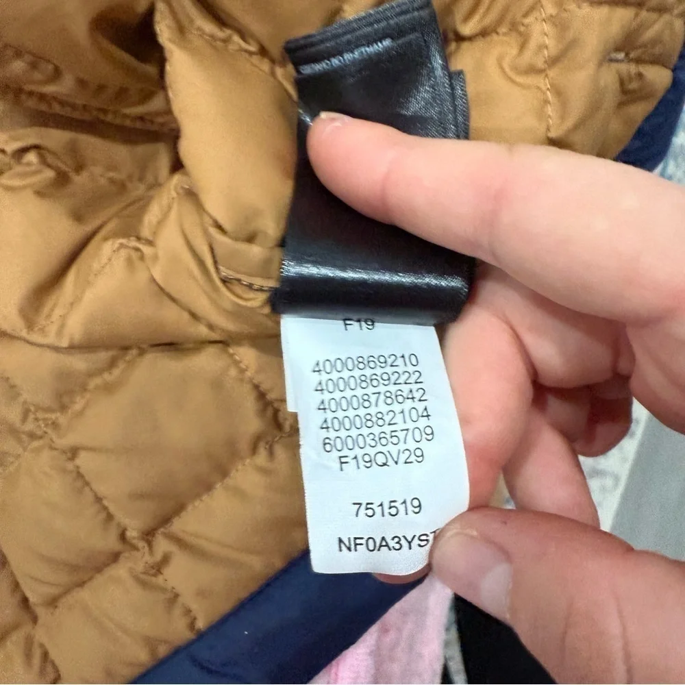 The North Face Jacket Thermoball Eco Snap Puffer in Navy